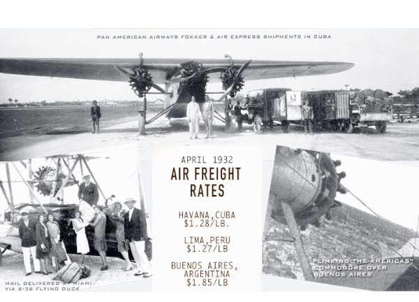 1932 April Pan Am Air Freight images