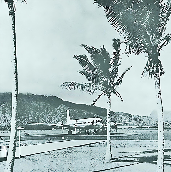 Pago Pago Pan Ams last piston flight in the Pacific