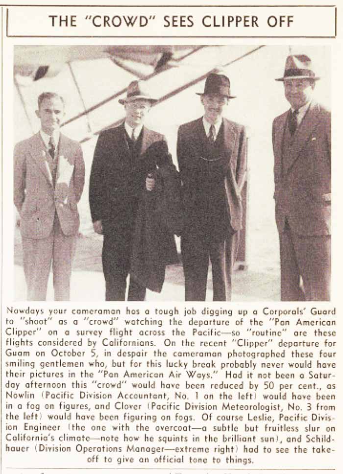 3. The Crowd Sees Clipper Off p 16 PAAW Sept Oct 1935