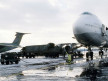 608th Aerial Port Squadron load chartered PAA 747 for deployment to Saudi Arabia, Operation Desert Shield, US Air Force photo Ramstein Airbase Germany