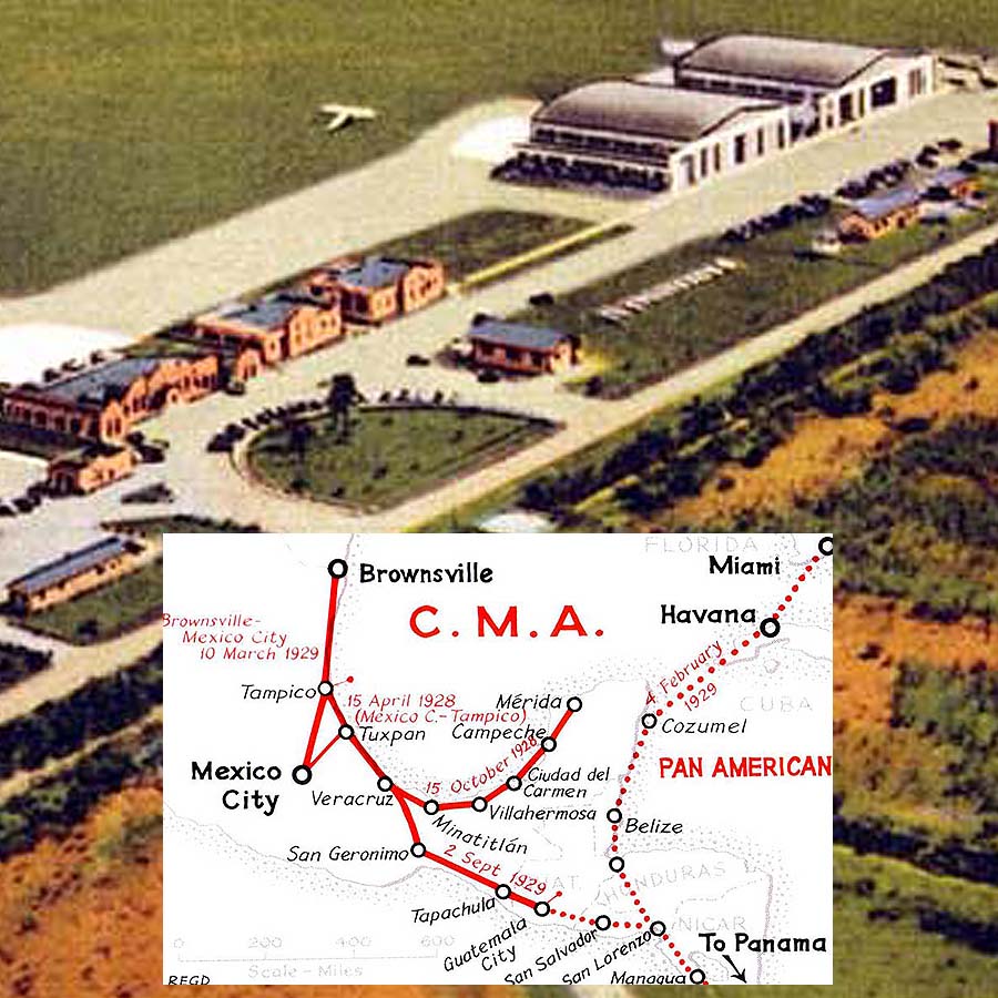 Brownsville Western Division Routes Juy 1932
