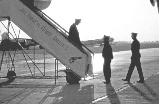 Ed Dover Photo of Pan Am in Post War Austria