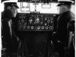 Pan Am Pilots Ed Musick and Rod Sullivan in the cockpit, Pan American Clipper