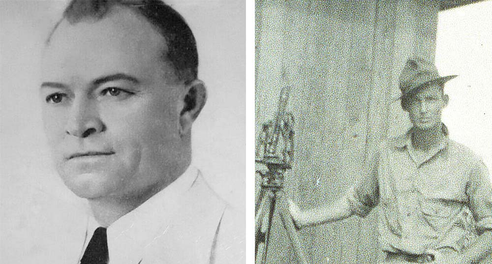 Pan Am's Bill Grooch and Bill Taylor photos, mid 1930s