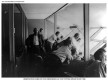 Juan Trippe and passengers in observation cabin of Zeppelin Hindenburg 1936