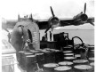 Fueling Pan Am Boeing 314 clipper at Fishermans Lake during World War Two