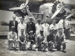 Pan Am Pilot Basil Rowe with Fokker, F-10 TriMotor and fellow employees