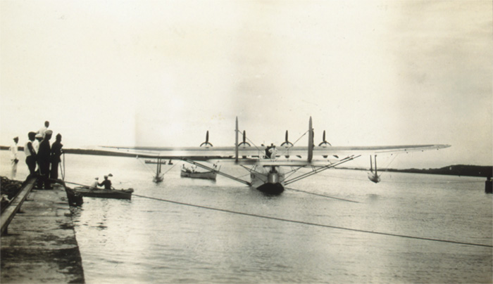 Pan Amarican CLipper s 42 in Guam Slip Sumay Cove 1935